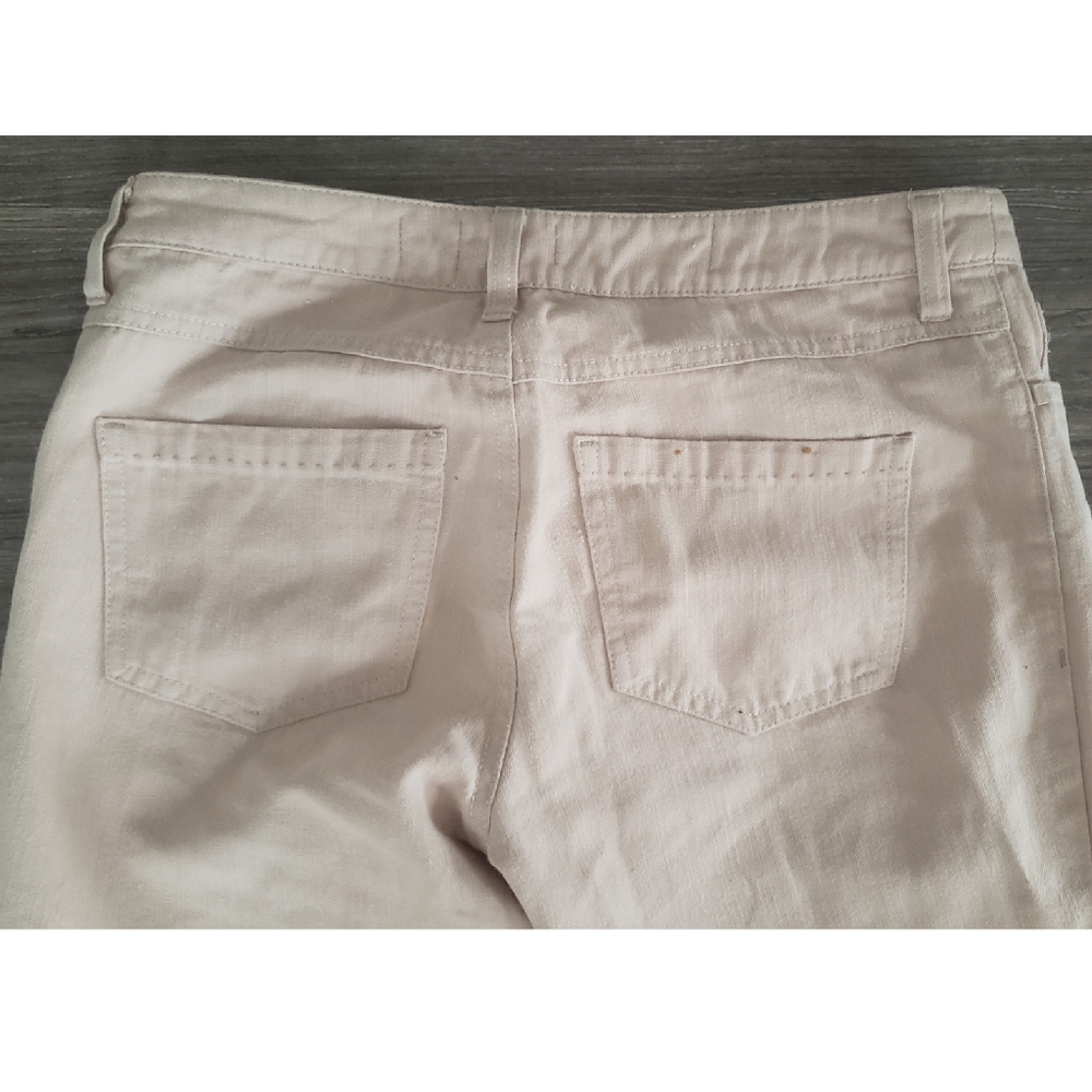 Pilcro And The Letterpress Beige Jeans Size 27 - Picture 8 of 8